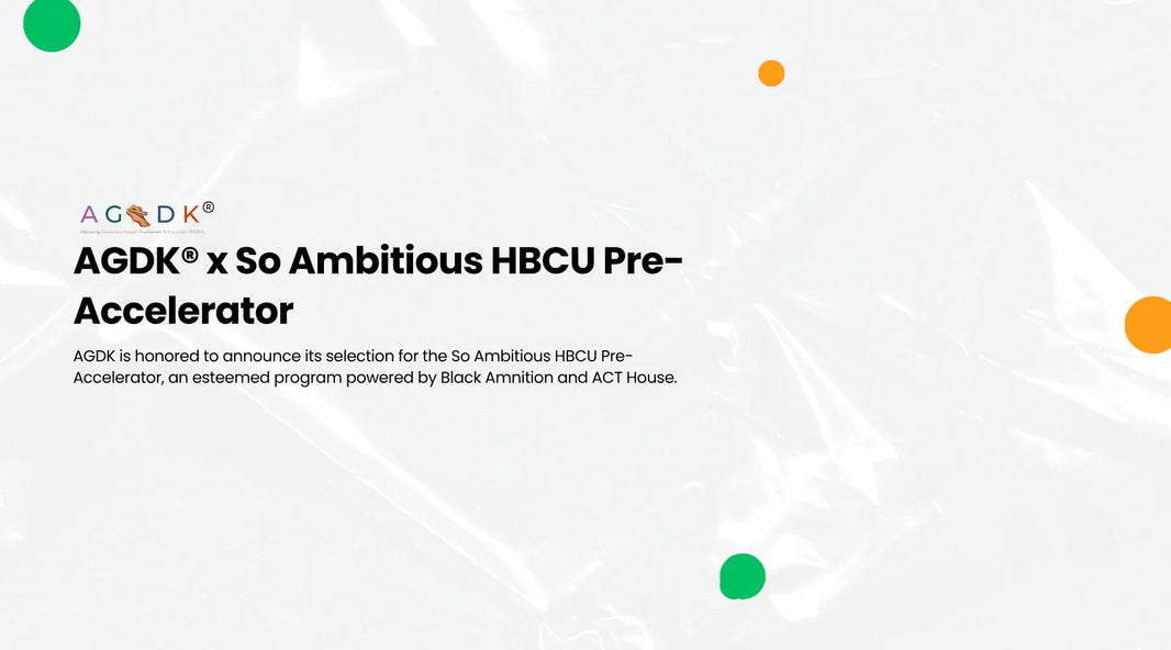 So Ambitious HBCU Pre-Accelerator